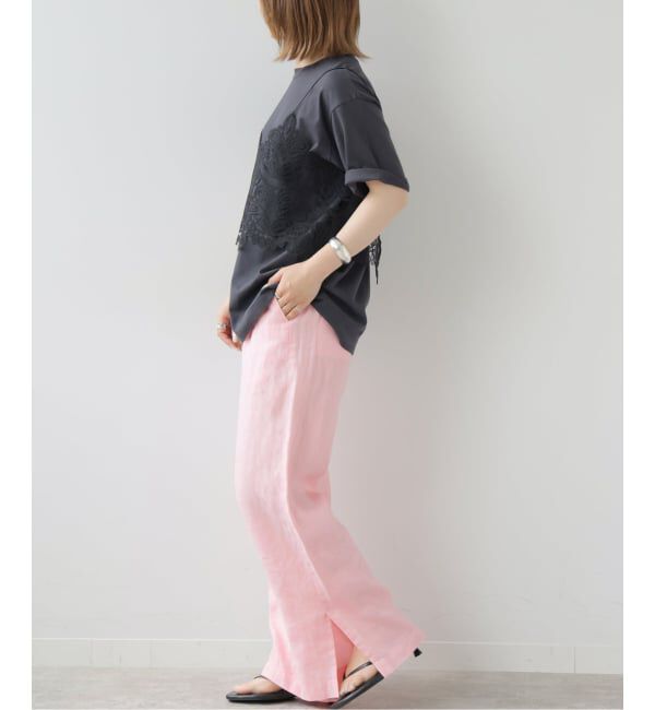 JOURNAL STANDARD relume「《追加8》麻スリットイージーパンツ」|その他|