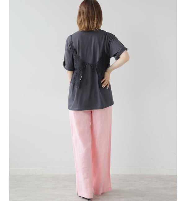 JOURNAL STANDARD relume「《追加8》麻スリットイージーパンツ」|その他|
