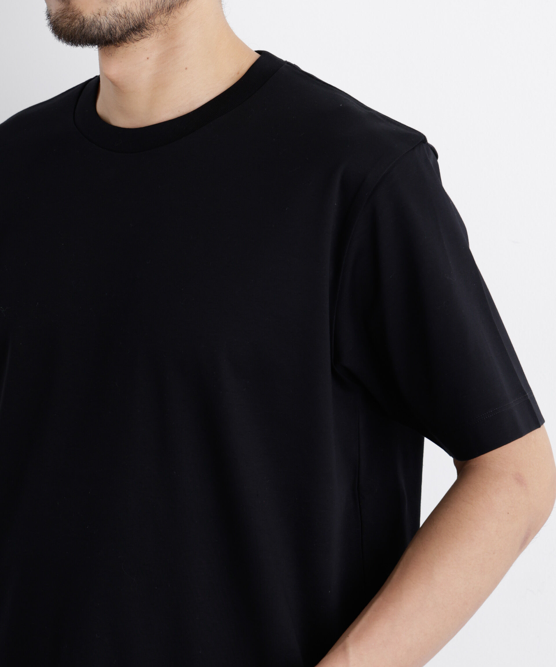 NANO universe「アンチスメル クルーネックTシャツ 半袖」|Tシャツ・カットソー|