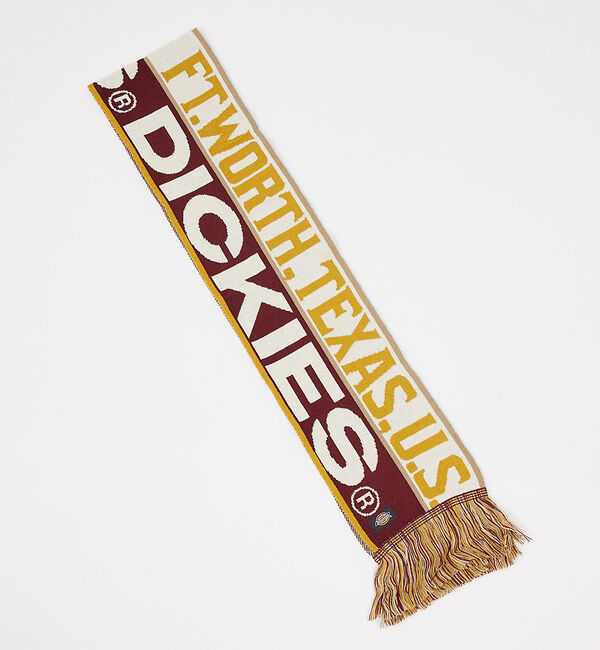 ABAHOUSE「【DICKIES/ディッキーズ】 EX 3LINE&LOGO SOCCER MU」|マフラー|