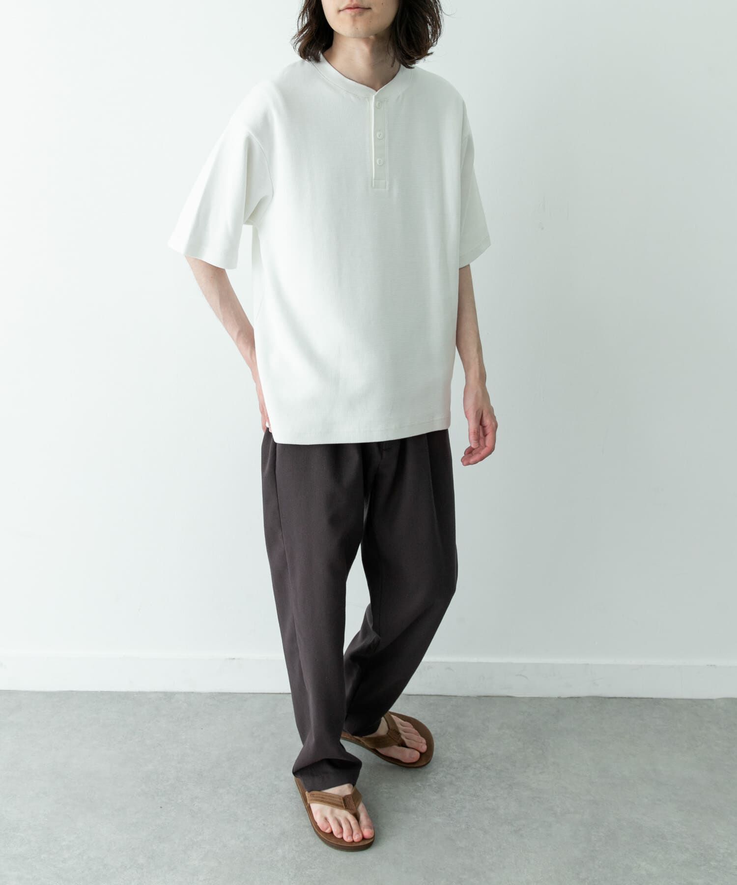 Sonny Label 「接触冷感リネン混テーパードパンツ」|その他|