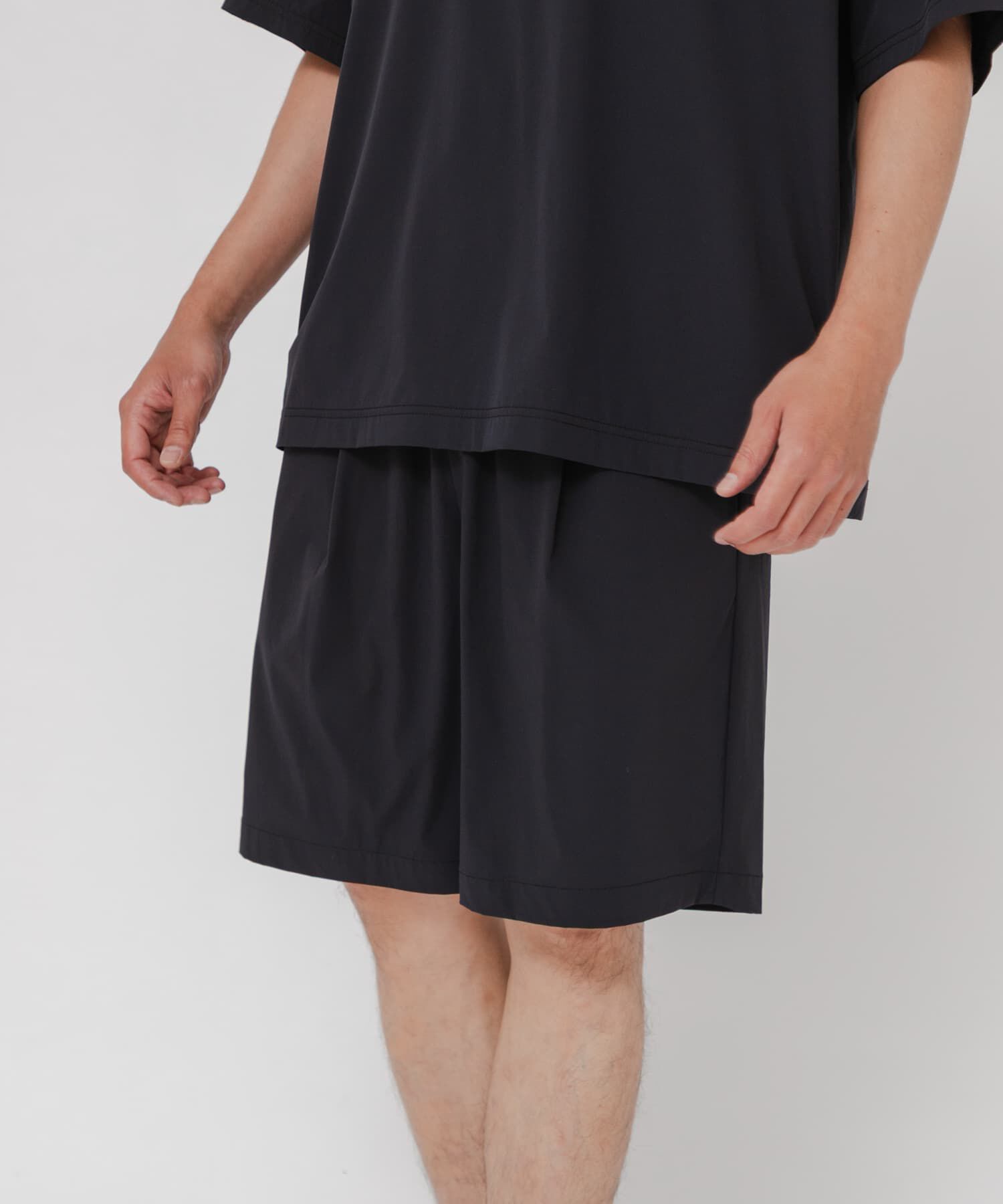 URBAN RESEARCH「『撥水/接触冷感』『UR TECH MoLight』PACKABLE SHORTS」|その他|ブラック