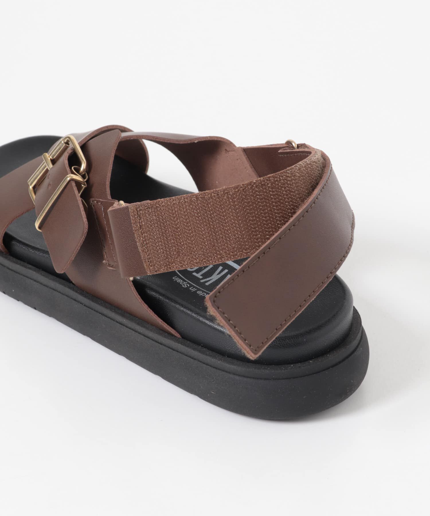 URBAN RESEARCH ROSSO「PLAKTON　クロスフラットサンダル」|サンダル|