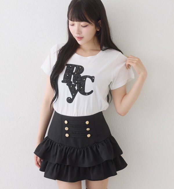 「【SMサイズ展開】ナポレオンミニスカート」|スカート|