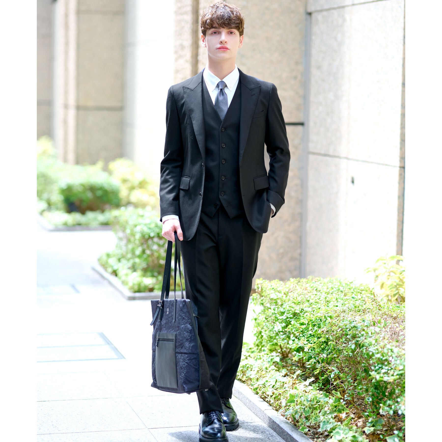 DRESSTERIOR「【セットアップ可】Super100&rsquo;s スリーピース SET UP ジャケット」|テーラードジャケット|