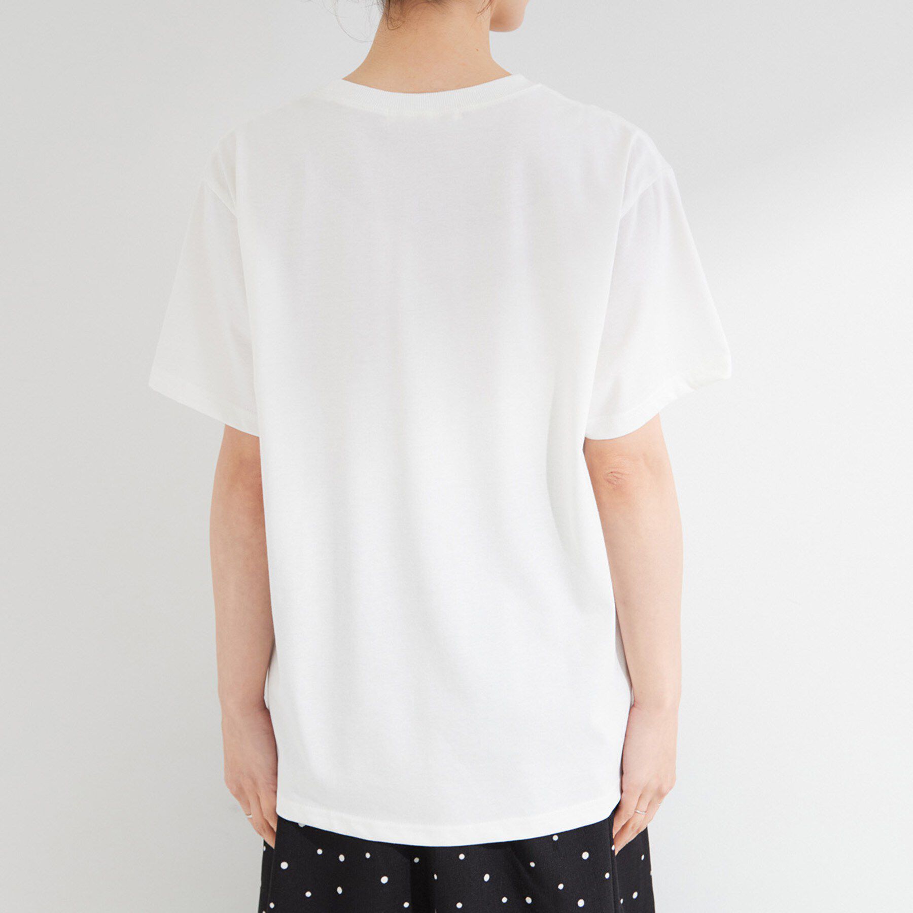SHOO･LA･RUE「【ひんやり/S-LL】選べる4柄　デイリー使いにぴったりなアソートTシャツ」|Tシャツ・カットソー|