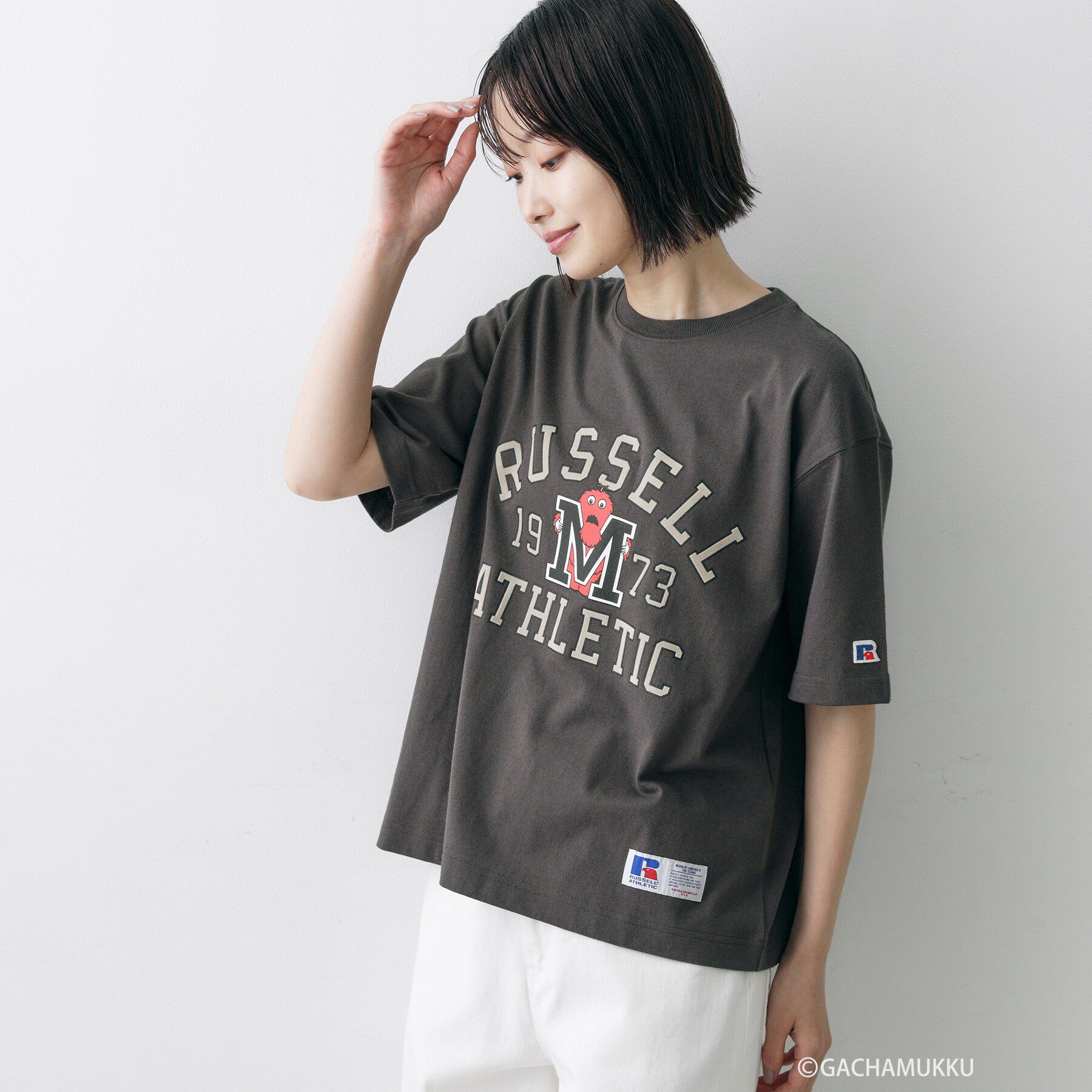 Dessin「ガチャピン・ムック コラボTシャツ」|Tシャツ・カットソー|