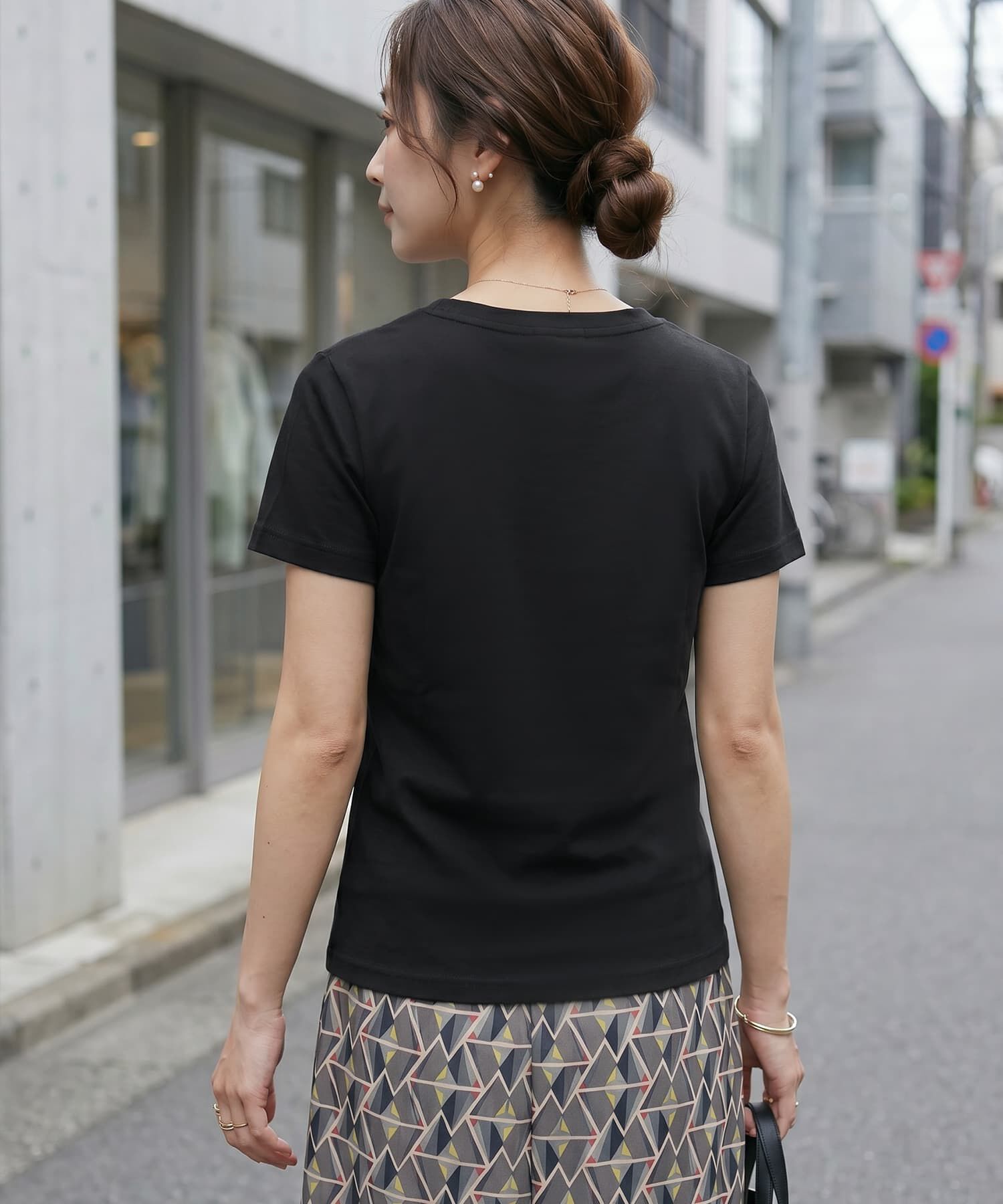 STYLE DELI「【Made in JAPAN】フライス半袖カットソートップス」|Tシャツ・カットソー|