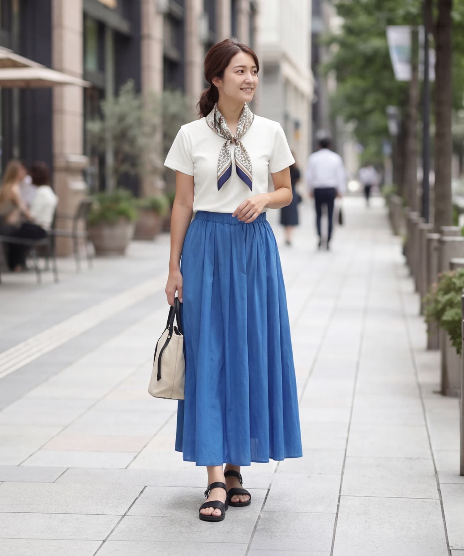 STYLE DELI「【Made in JAPAN】フライス半袖カットソートップス」|Tシャツ・カットソー|