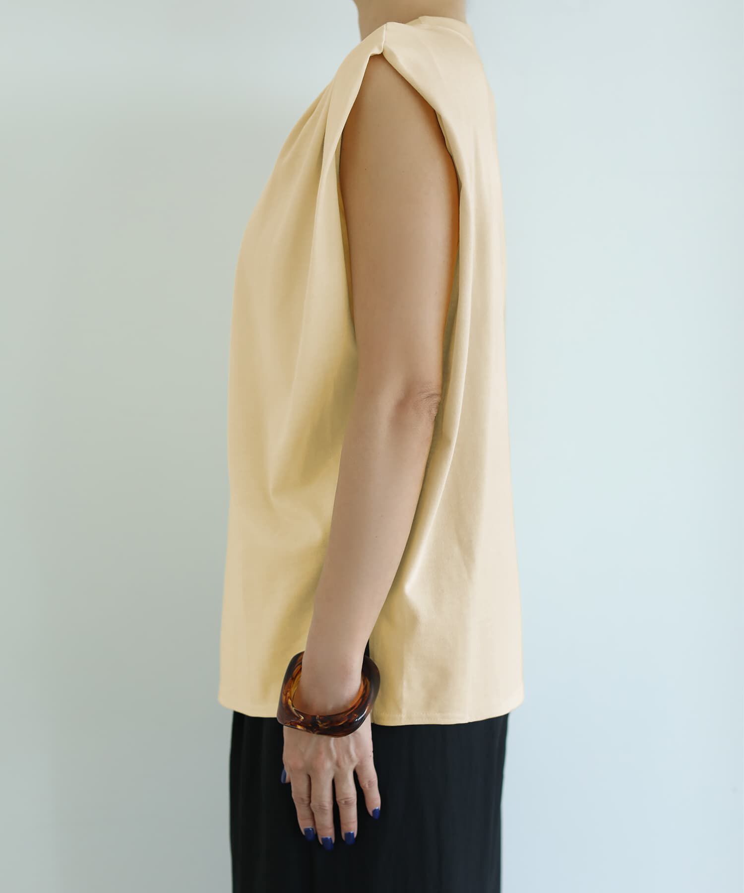 STYLE DELI「接触冷感Wタックカットソートップス」|Tシャツ・カットソー|