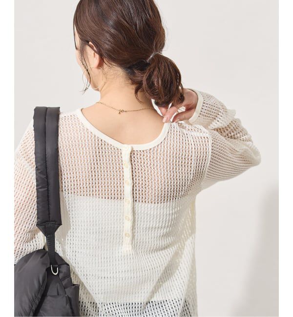 JOURNAL STANDARD「メッシュ クルーネック プルオーバー」|その他|