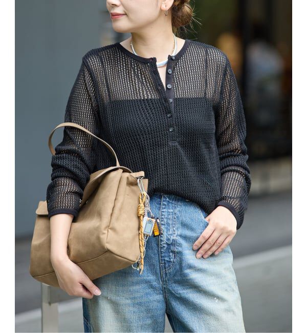 JOURNAL STANDARD「メッシュ クルーネック プルオーバー」|その他|