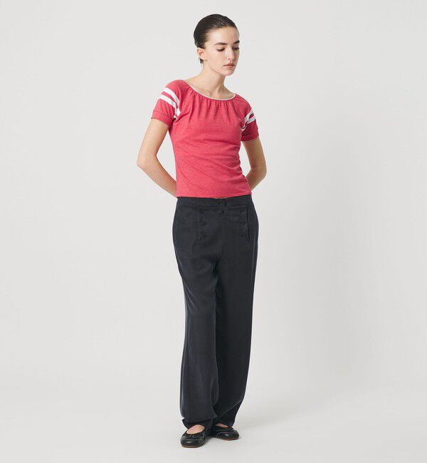 ATTISESSION「＜ATTISESSION＞ライン ショートスリーブ Tシャツ」|Tシャツ・カットソー|