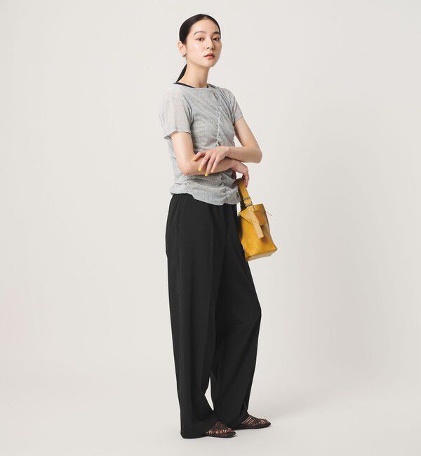 BEAUTY&YOUTH UNITED ARROWS「ゴムギャザー ワイドパンツ ウォッシャブル 防シワ」|その他|