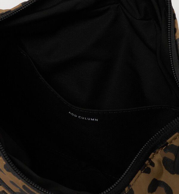 BEAUTY&YOUTH UNITED ARROWS「【別注】＜ADD CULUMN＞レオパード ナイロン ムーン ショルダーバッグ」|ショルダー・メッセンジャー|