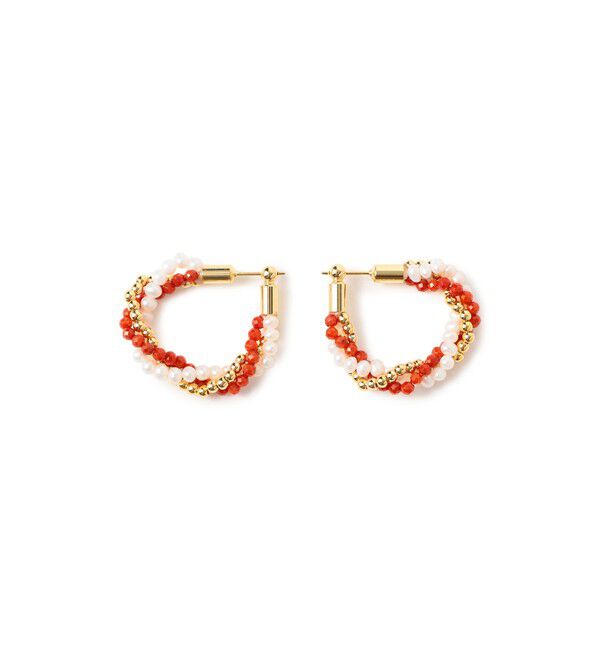 Demi-Luxe BEAMS 「jour couture / whim.01 ピアス」|その他|WHITE&times;RED