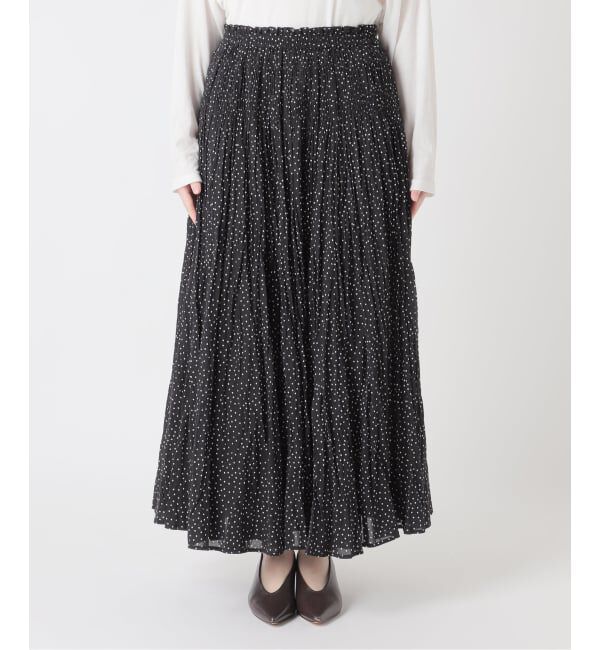 JOURNAL STANDARD relume「コットンボイルクリンクルマーメイドスカート（ドット柄）」|スカート|
