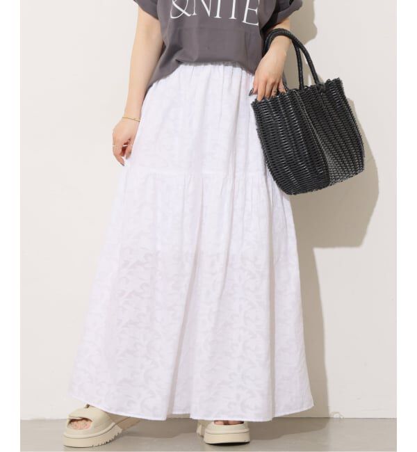 JOURNAL STANDARD relume「コットンジャガードティアードスカート」|スカート|