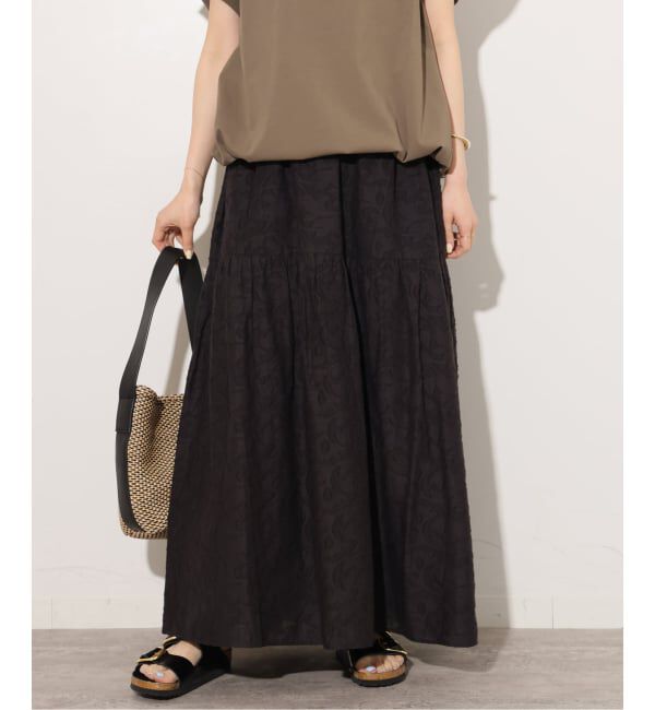 JOURNAL STANDARD relume「コットンジャガードティアードスカート」|スカート|