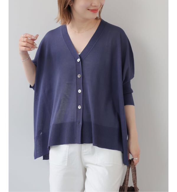 JOURNAL STANDARD relume「《一部WEB限定追加 / 新色》シアードルマンカーディガン」|カーディガン|ブルー A