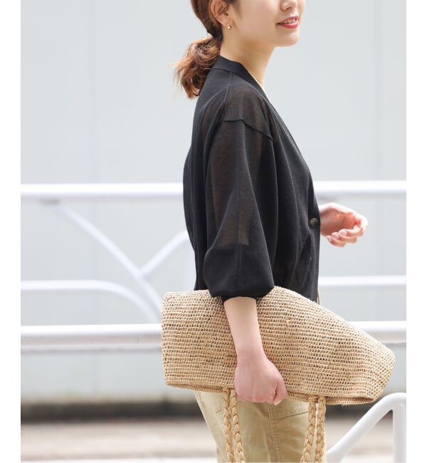 JOURNAL STANDARD relume「《WEB限定追加3》サマーニットVネックカーディガン」|カーディガン|