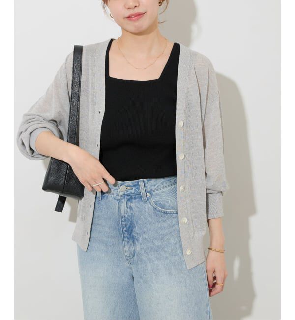 JOURNAL STANDARD relume「《WEB限定追加3》サマーニットVネックカーディガン」|カーディガン|