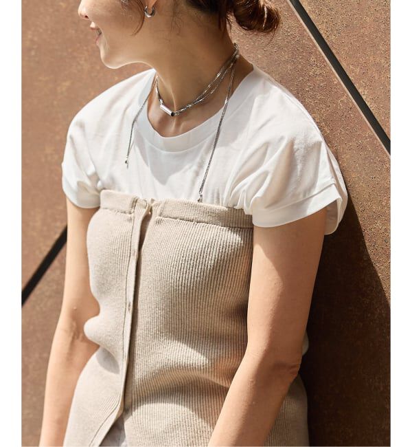 JOURNAL STANDARD「《予約》ウォッシャブルコットンシルクミックス ビスチェ」|その他|