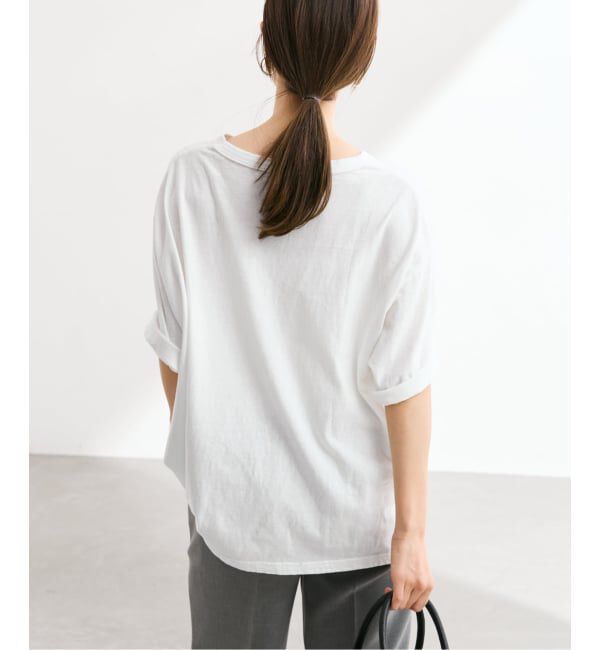 FRAMeWORK「≪WEB限定 / 追加予約≫ラフィー天竺ネームロゴTEE 3」|Tシャツ・カットソー|
