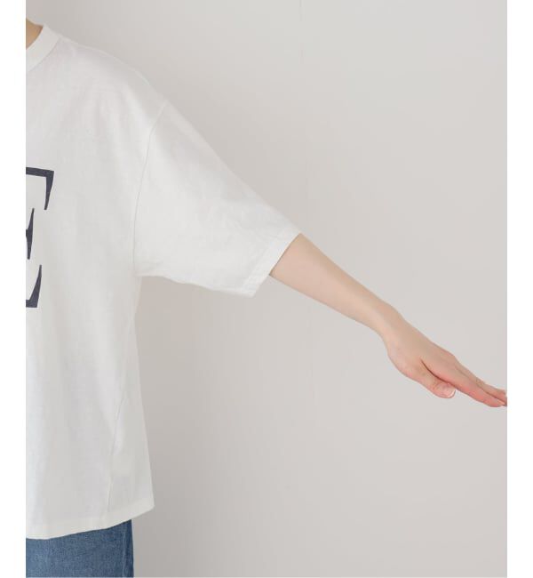 FRAMeWORK「≪WEB限定 / 追加予約≫ラフィー天竺ネームロゴTEE 3」|Tシャツ・カットソー|