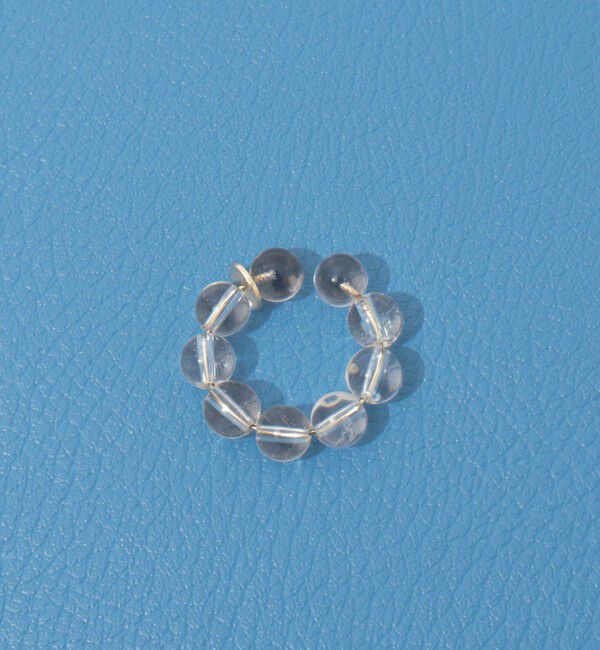NOLLEY'S「【MUSSELS AND MUSCLES/マッソーズアンドマッソーズ】 SPHERES EARCUFF」|イヤーカフ|クリア