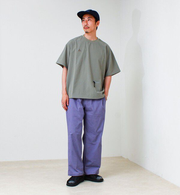 GLOSTER「【GERRY/ジェリー】Seersucker Vent Mesh S/S PO Shirt」|シャツ・ブラウス|