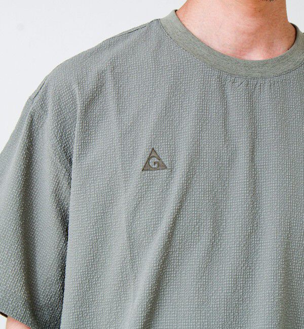 GLOSTER「【GERRY/ジェリー】Seersucker Vent Mesh S/S PO Shirt」|シャツ・ブラウス|
