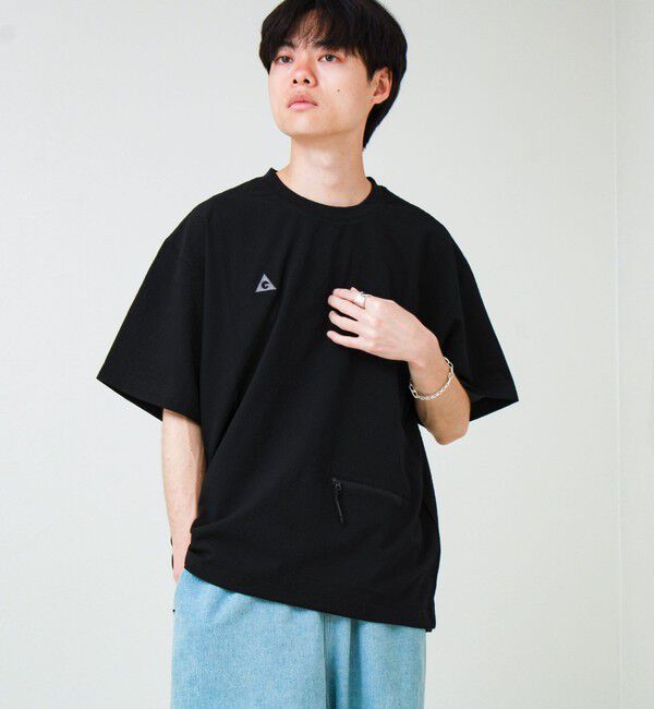 GLOSTER「【GERRY/ジェリー】Seersucker Vent Mesh S/S PO Shirt」|シャツ・ブラウス|