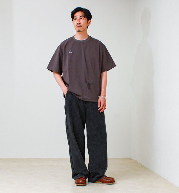 GLOSTER「【GERRY/ジェリー】Seersucker Vent Mesh S/S PO Shirt」|シャツ・ブラウス|