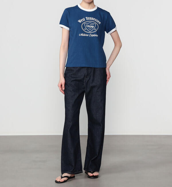  「FilMelange |〈別注〉プリント リンガーTシャツ WOMEN」|Tシャツ・カットソー|