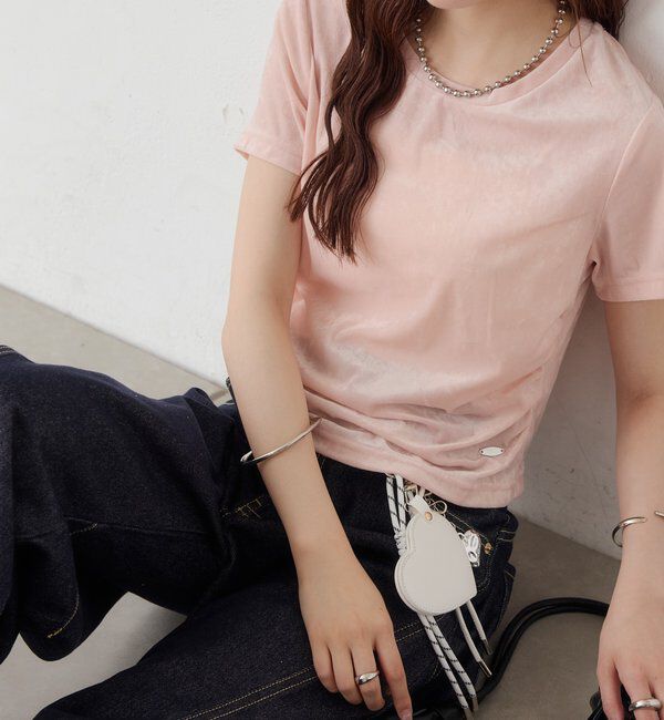  「ベロアTシャツ」|Tシャツ・カットソー|