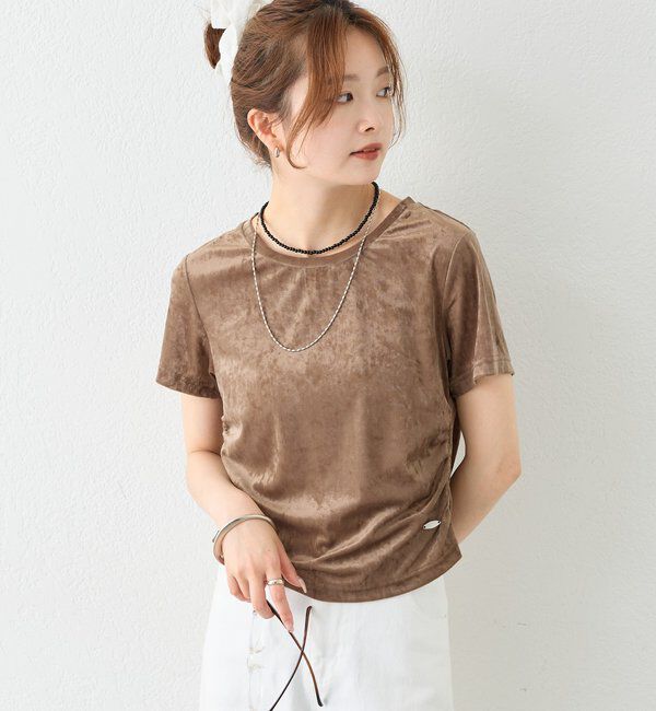  「ベロアTシャツ」|Tシャツ・カットソー|