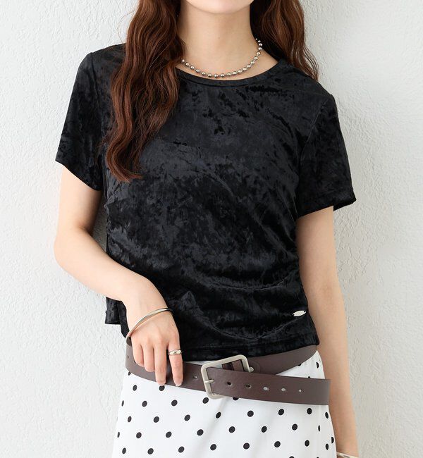  「ベロアTシャツ」|Tシャツ・カットソー|