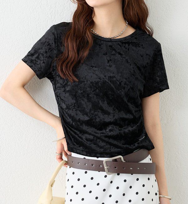  「ベロアTシャツ」|Tシャツ・カットソー|