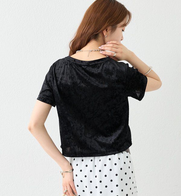  「ベロアTシャツ」|Tシャツ・カットソー|