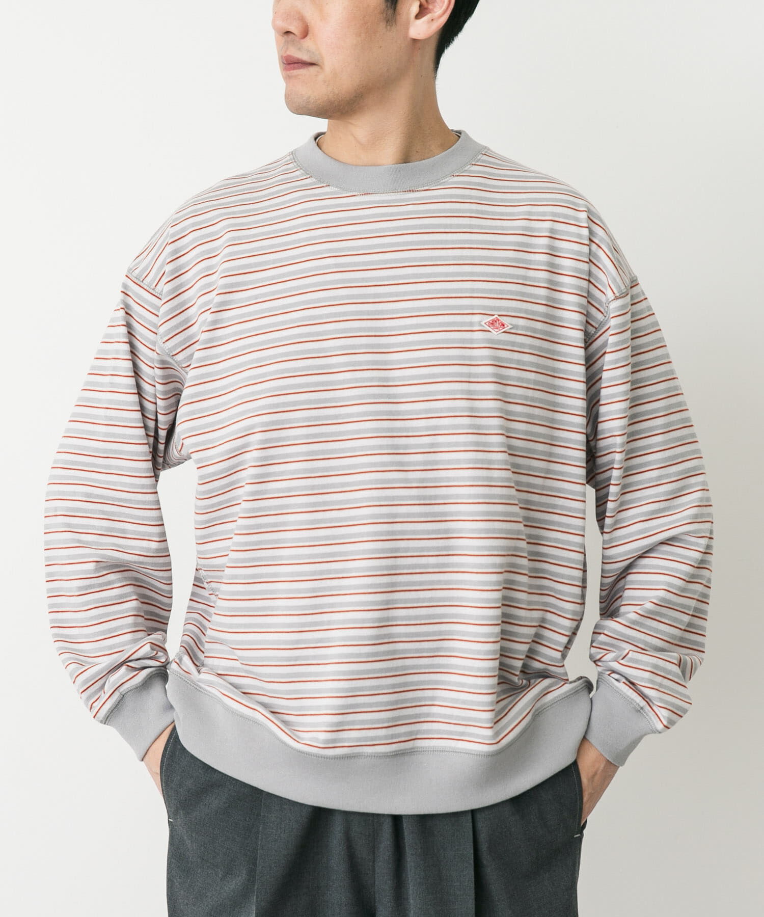URBAN RESEARCH DOORS「DANTON　SWEAT T-SHIRTS」|スウェット・ジャージ|グレー系その他
