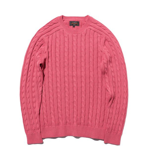 BEAMS PLUS「Crew Cable」|ニット・セーター|
