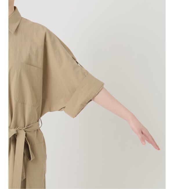 SLOBE IENA「《接触冷感》HTウェザールーズバミューダサロペ」|オールインワン|