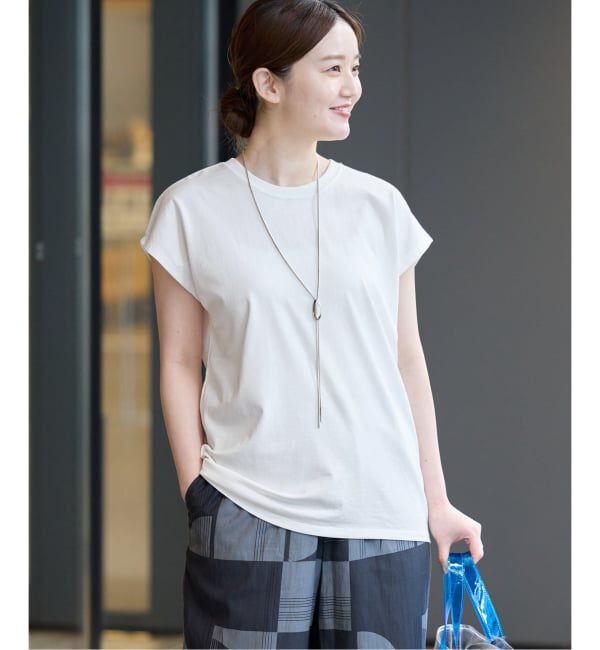 IENA「《新色あり/追加8》ラウンドテールプルオーバー」|Tシャツ・カットソー|