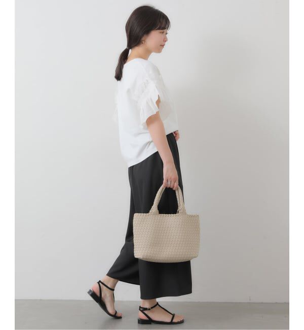 SLOBE IENA「《汗染み防止》フリルスリーブプルオーバー」|Tシャツ・カットソー|