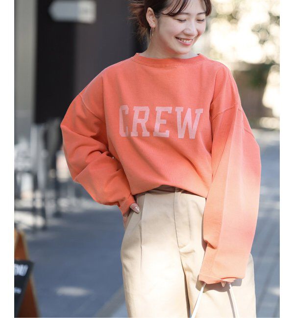 JOURNAL STANDARD relume「《追加》【HOLIDAYS COMFORT】USAコットンインレイウラケプルオーバー」|Tシャツ・カットソー|レッド
