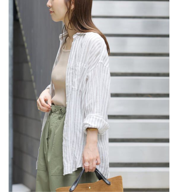 JOURNAL STANDARD relume「No.66フレンチリネンビッグスキッパー」|シャツ・ブラウス|