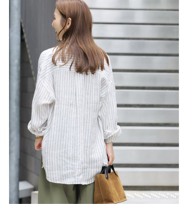 JOURNAL STANDARD relume「No.66フレンチリネンビッグスキッパー」|シャツ・ブラウス|