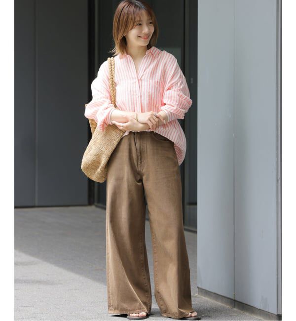 JOURNAL STANDARD relume「No.66フレンチリネンビッグスキッパー」|シャツ・ブラウス|