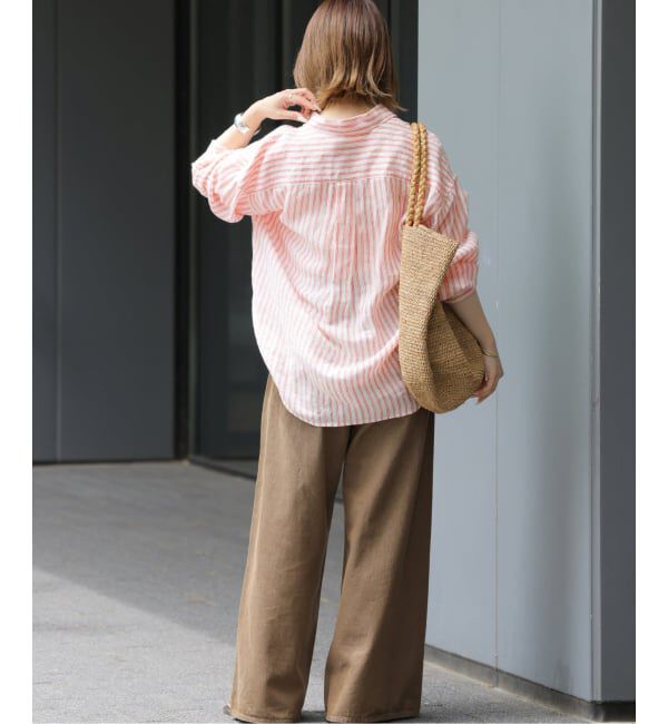 JOURNAL STANDARD relume「No.66フレンチリネンビッグスキッパー」|シャツ・ブラウス|